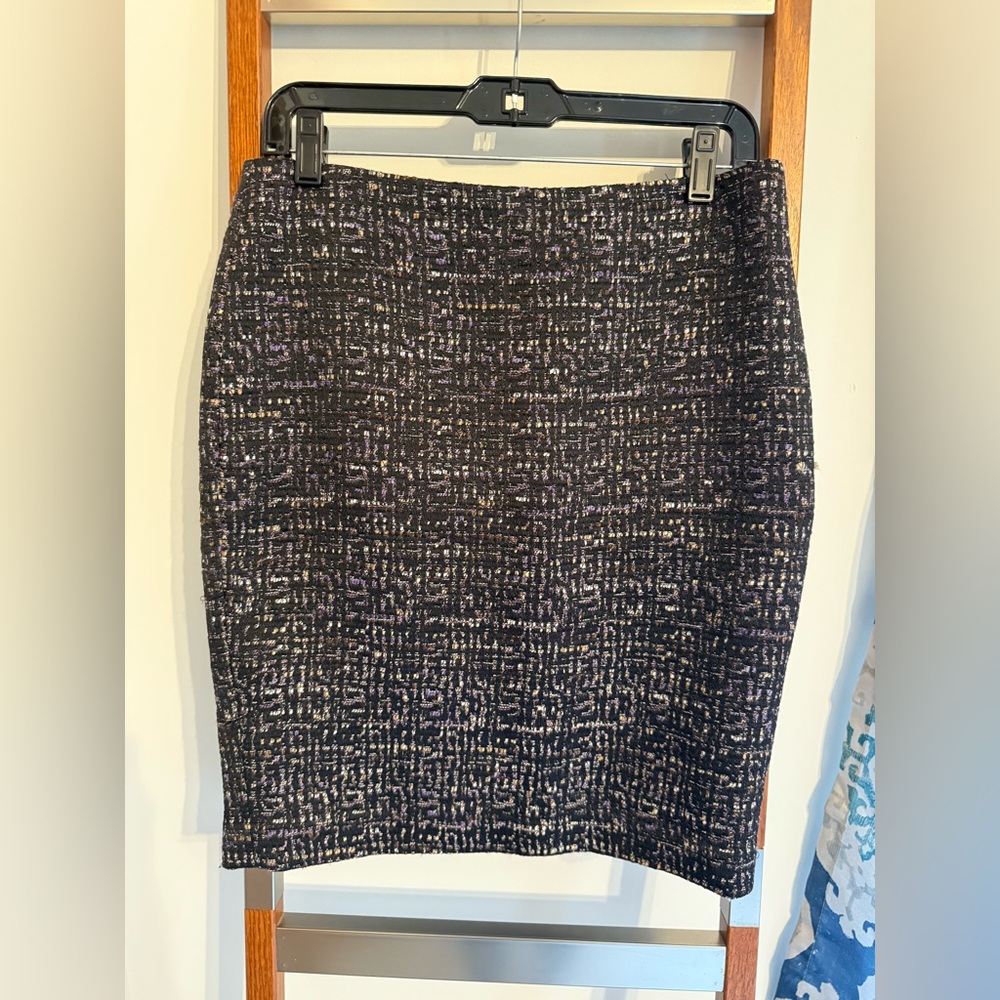 Ann Taylor Wool Blend Pencil Skirt